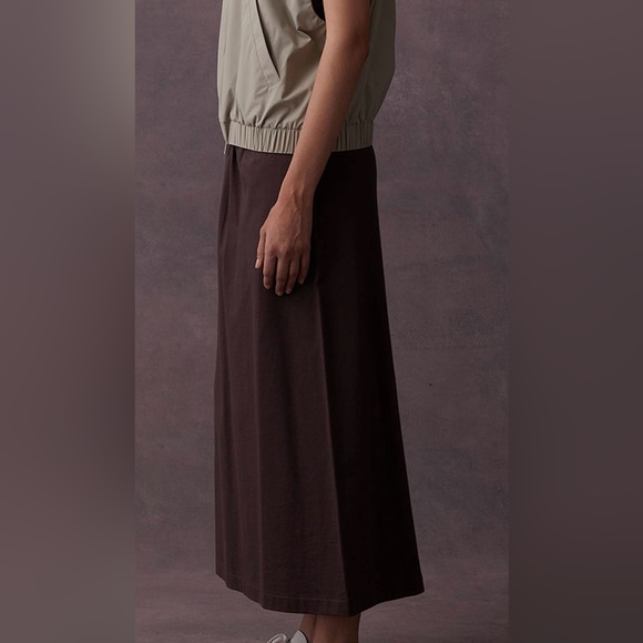 Fear of God Essentials Women's Plum Long Skirt - Picture 4 of 5